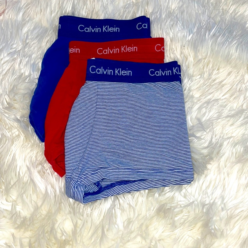 Set of 3 Men’s Medium Calvin Klein Cotton Boxer Briefs